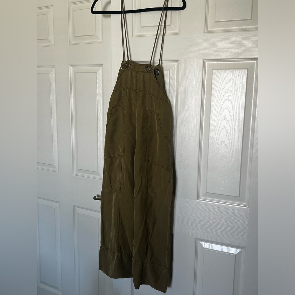 Anthropologie Asha Bib Front Utility Overalls